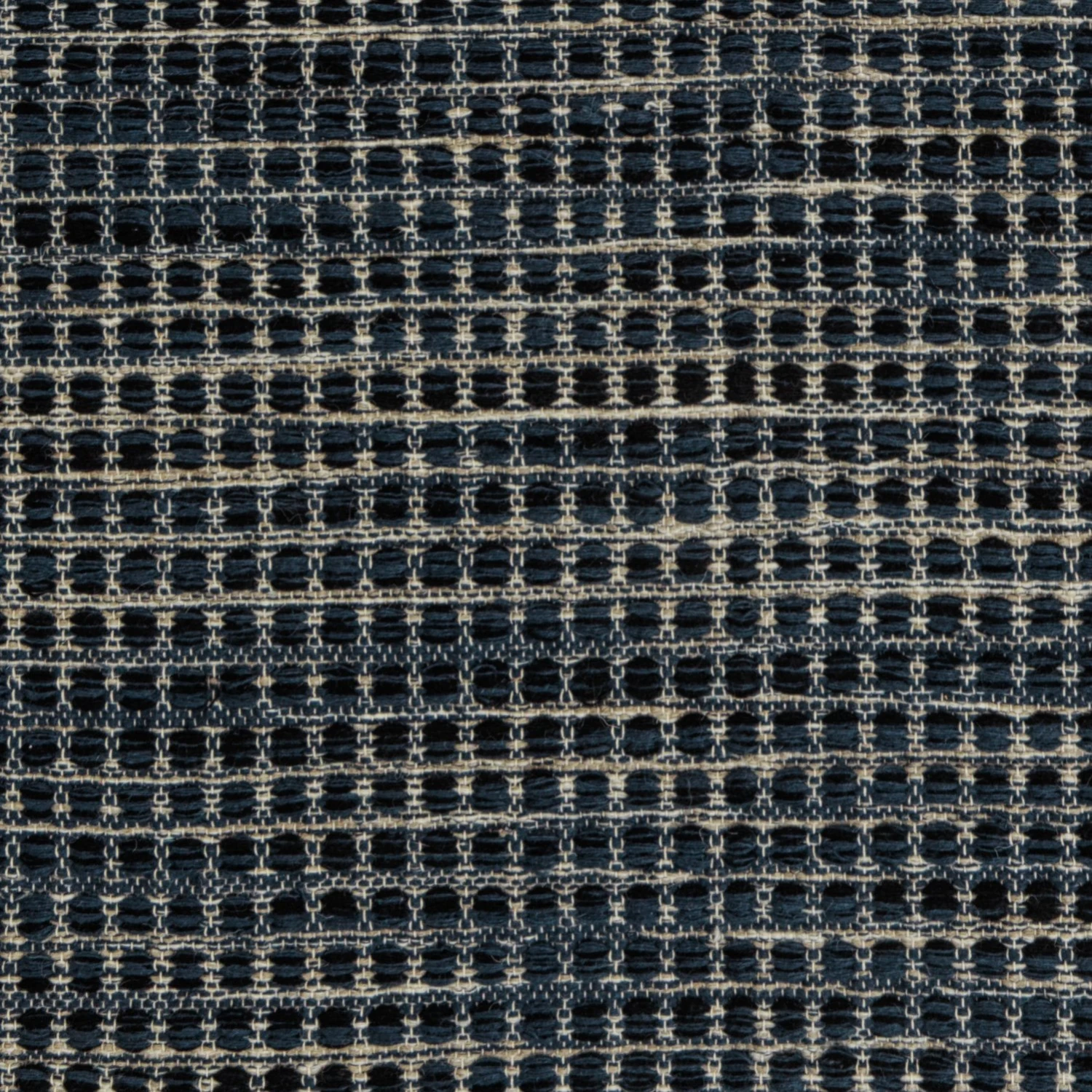 Habitat Leonardo Flatweave Wool Rug - Navy Blue - 170x240cm 5 Habitat Leonardo Flatweave Wool Rug - Navy Blue - 170x240cm - Image 3