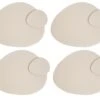 Habitat Set Of 4 Faux Leather Pebble Placemats And Coasters -Home Sales Store 9652923 R Z001A