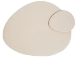 Habitat Set Of 4 Faux Leather Pebble Placemats And Coasters -Home Sales Store 9652923 R Z002A