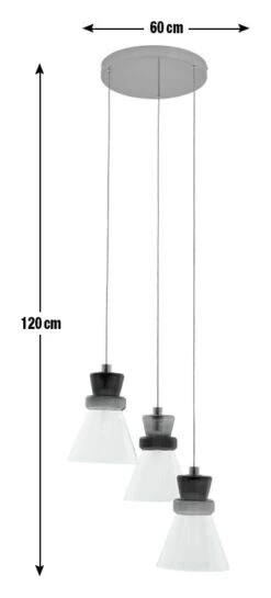 Habitat Vivian Glass 3 Light LED Ceiling Light - Green 11 Habitat Vivian Glass 3 Light LED Ceiling Light - Green -Home Sales Store 9656125 R E001